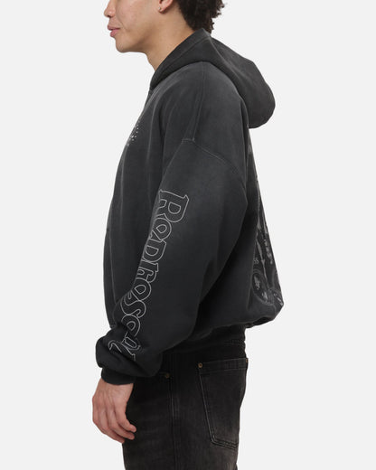 Represent Beach Boys Endless Summer Hoodie Stained Black