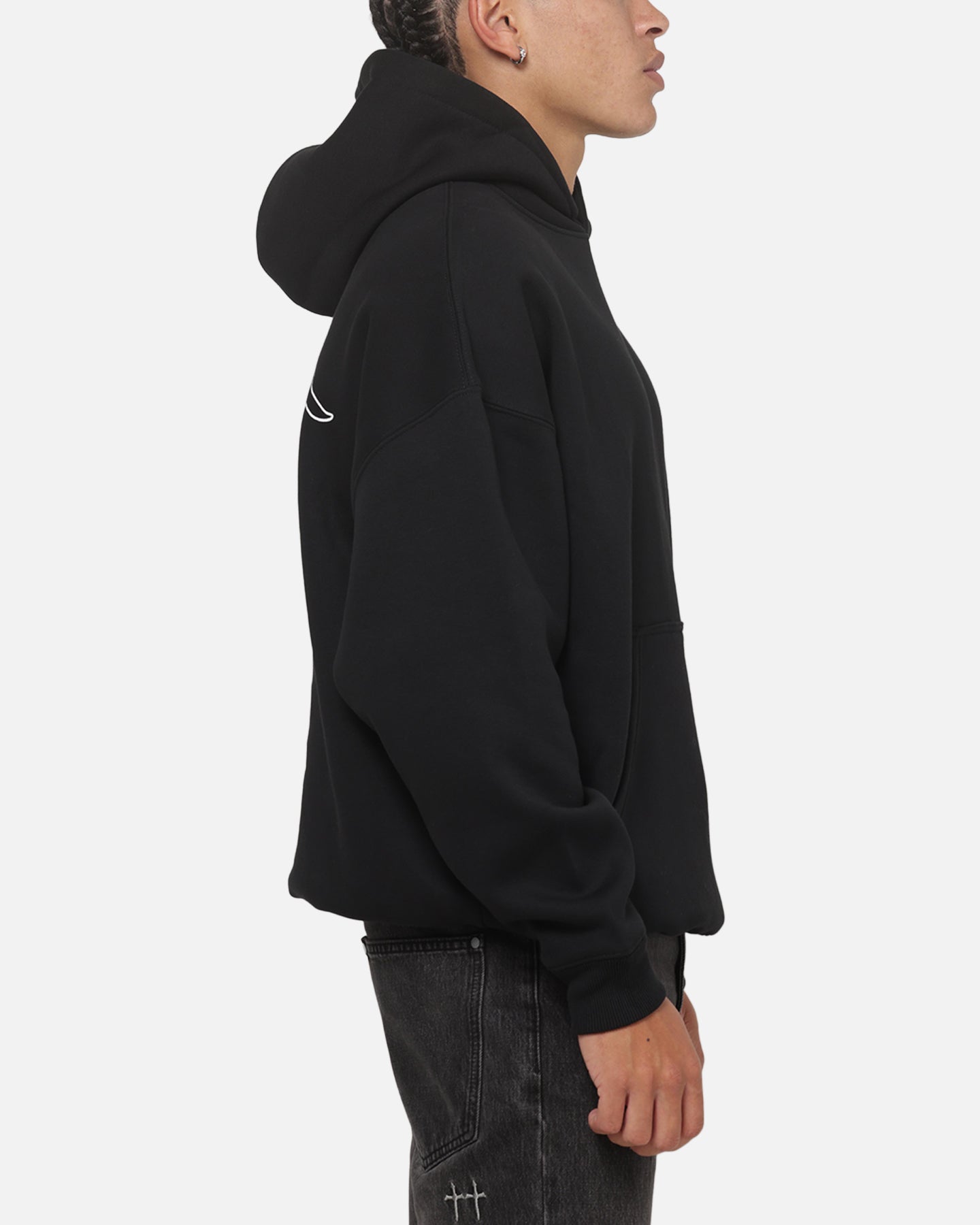 Saint Morta LA Flame Hoodie Black