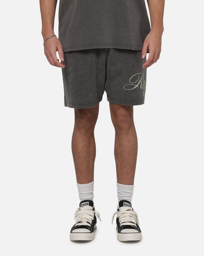 Represent Owners Club Script Shorts Vintage Grey