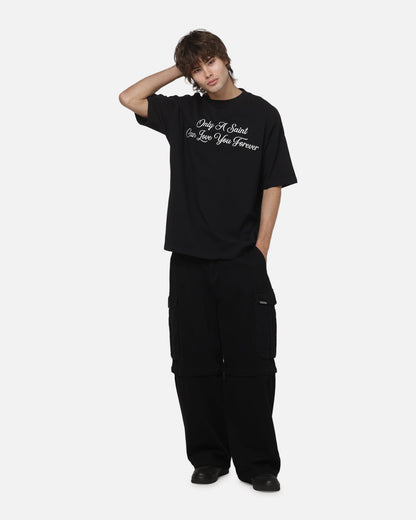 Saint Morta Lover Boxy T-Shirt Black