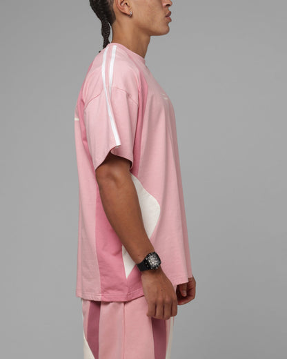 Loiter Hybrid Tek T-Shirt Pink