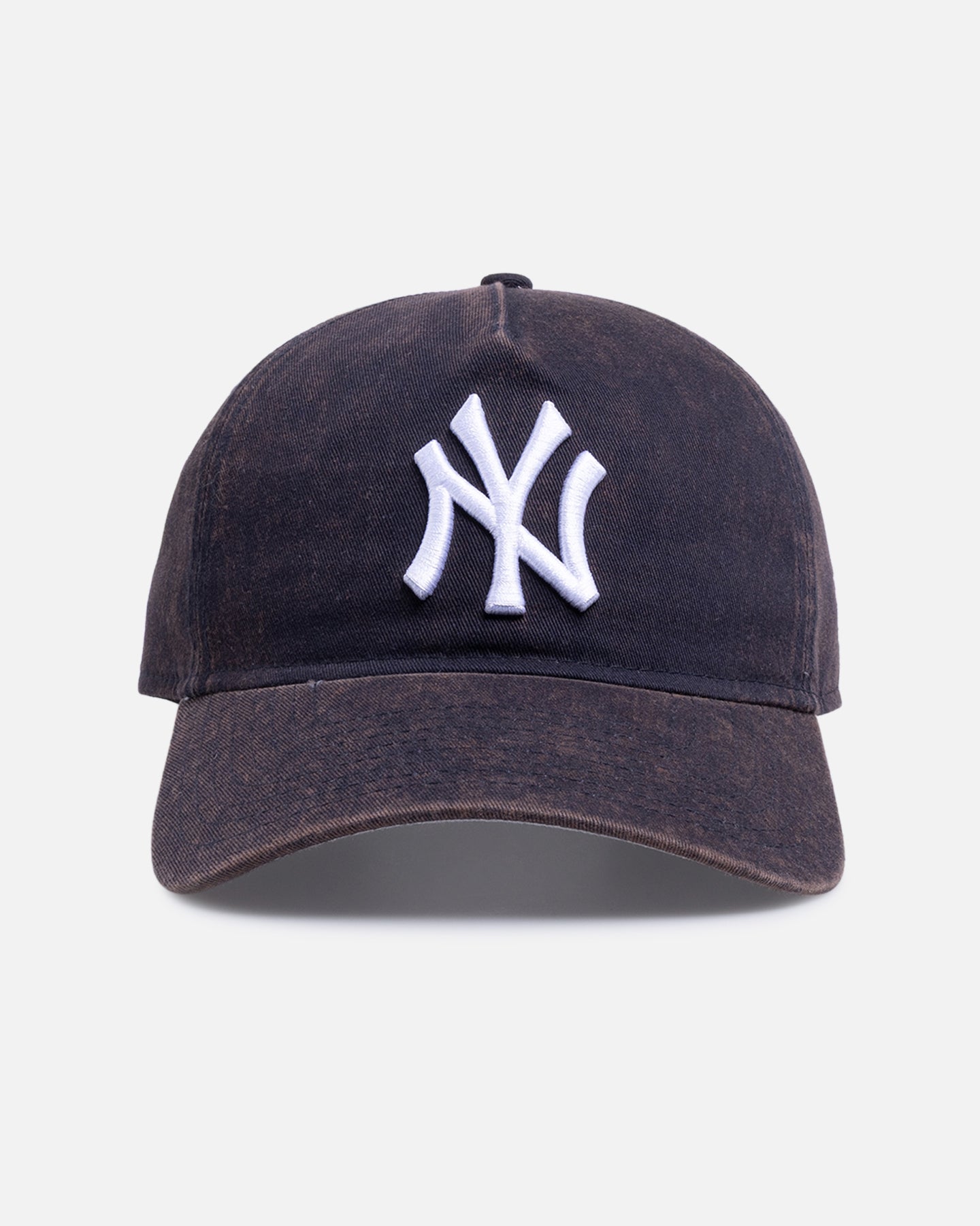 New Era New York Yankees 'Washed' 9FORTY A-Frame Snapback Dark Blue