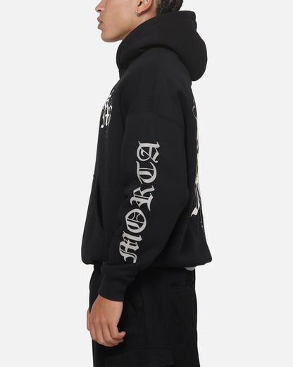 Saint Morta Alter Boxy Hoodie Black