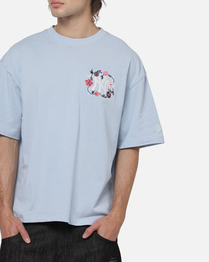 Mitchell & Ness New York Yankees Stack Box T-Shirt Baby Blue