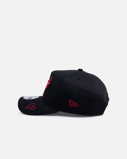 New Era Chicago Bulls 'Certified Lover Boy' 9FORTY A-Frame Snapback Black/Cardinal