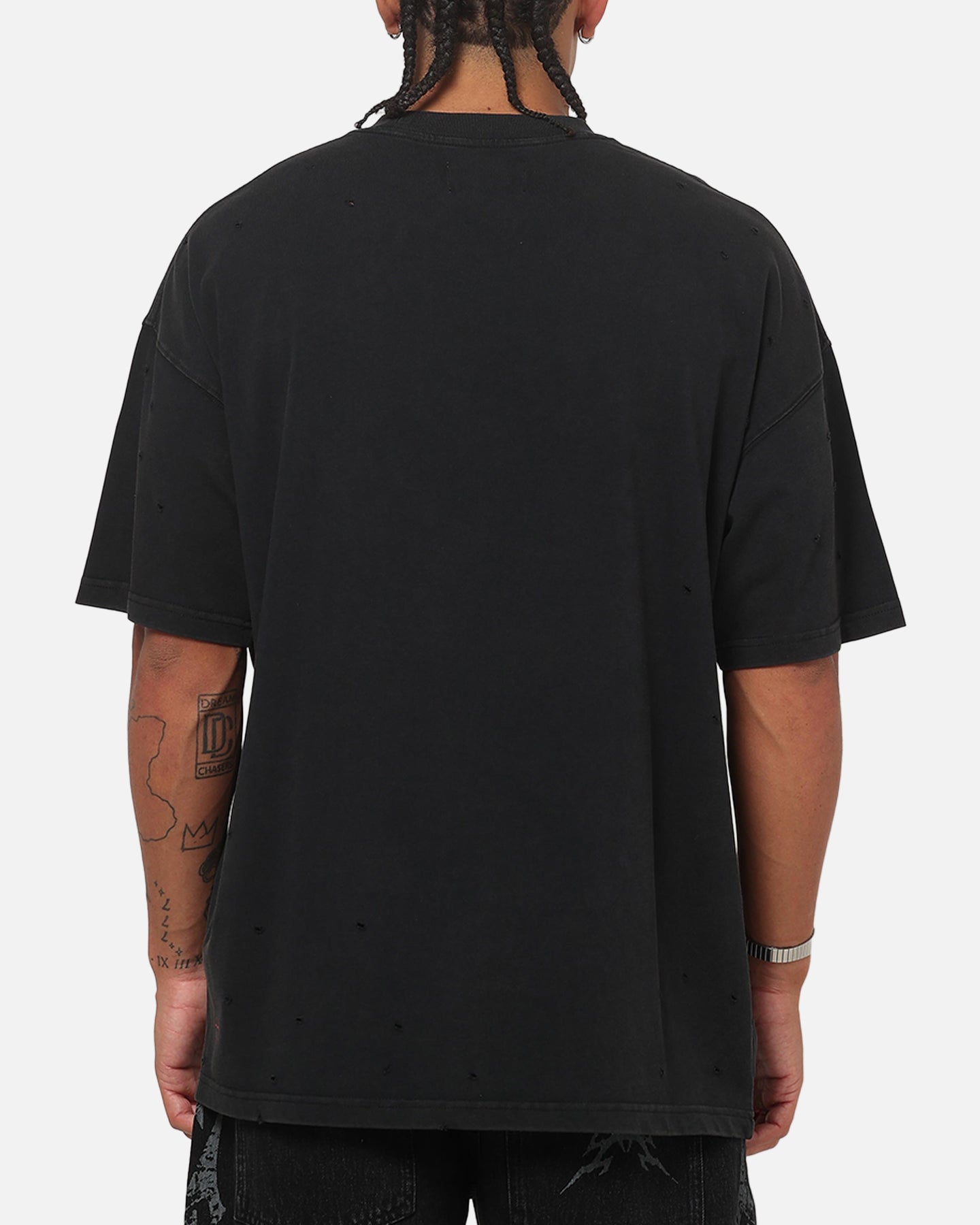 Saint Morta Divinity Forever Boxy T-Shirt Washed Black