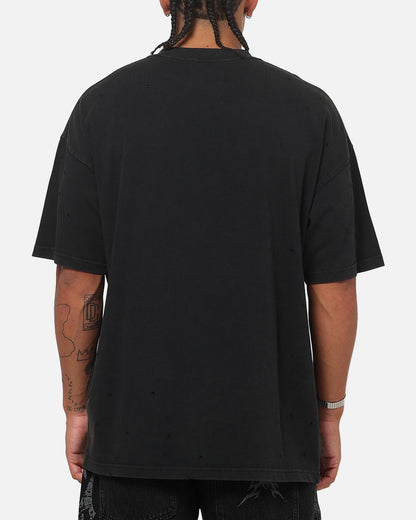 Saint Morta Divinity Forever Boxy T-Shirt Washed Black