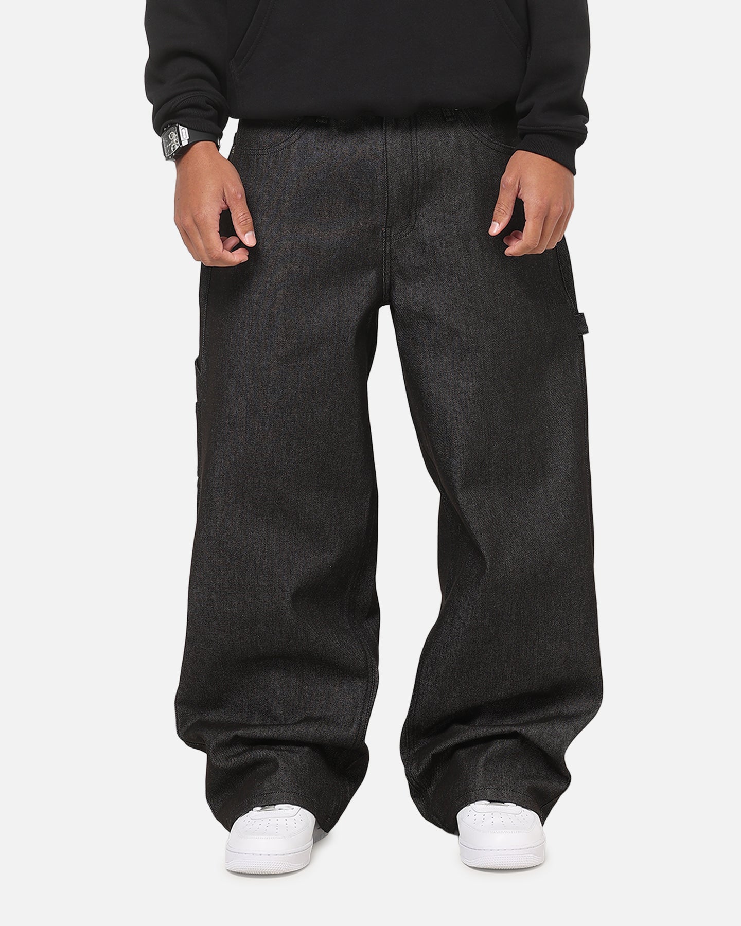 Carre Baggy Carpenter Jeans Raw Black