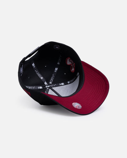 New Era Los Angeles Dodgers 'Certified Lover Boy' 9FORTY A-Frame Snapback Black/Cardinal