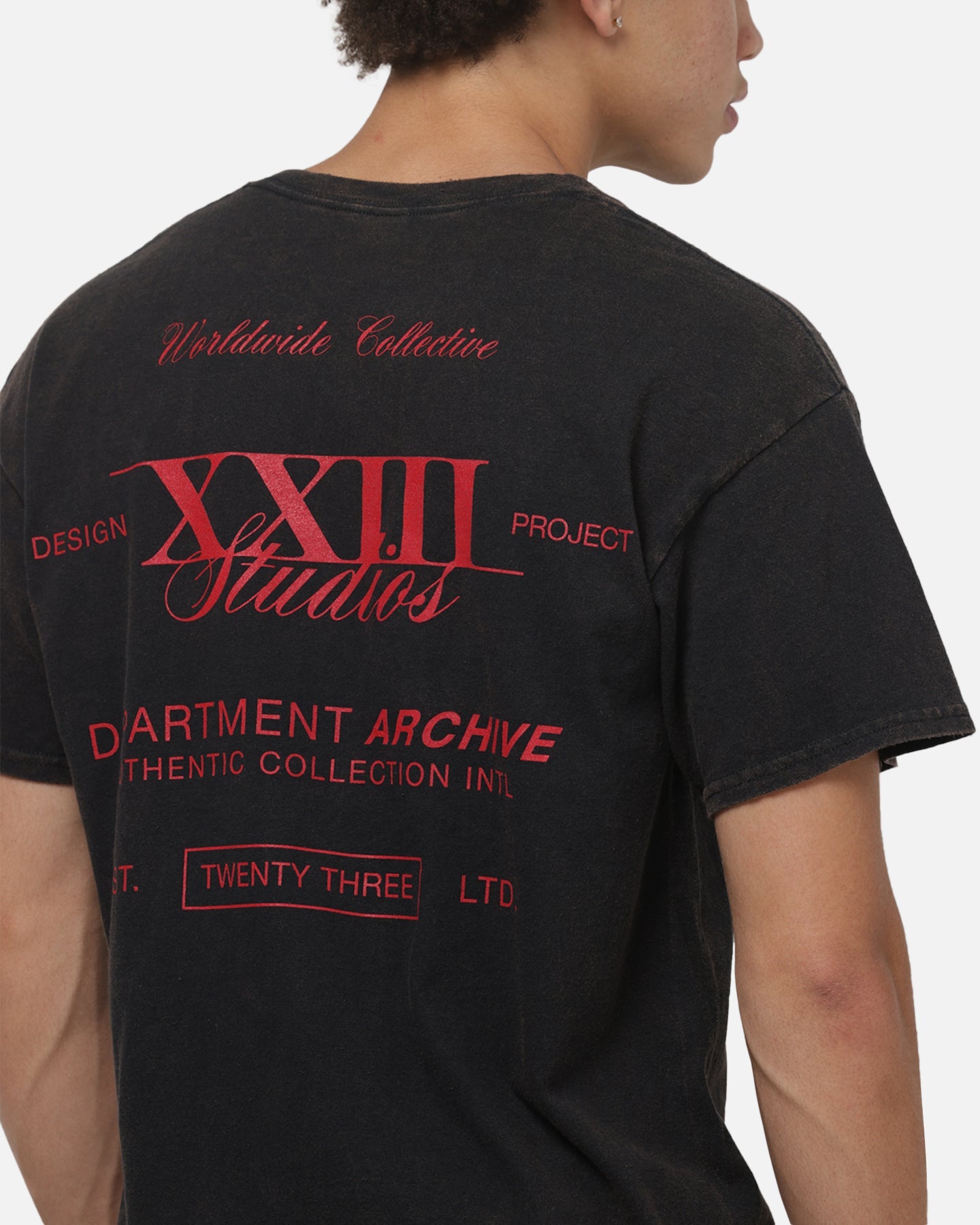 XXIII Utilities T-Shirt Black/Red