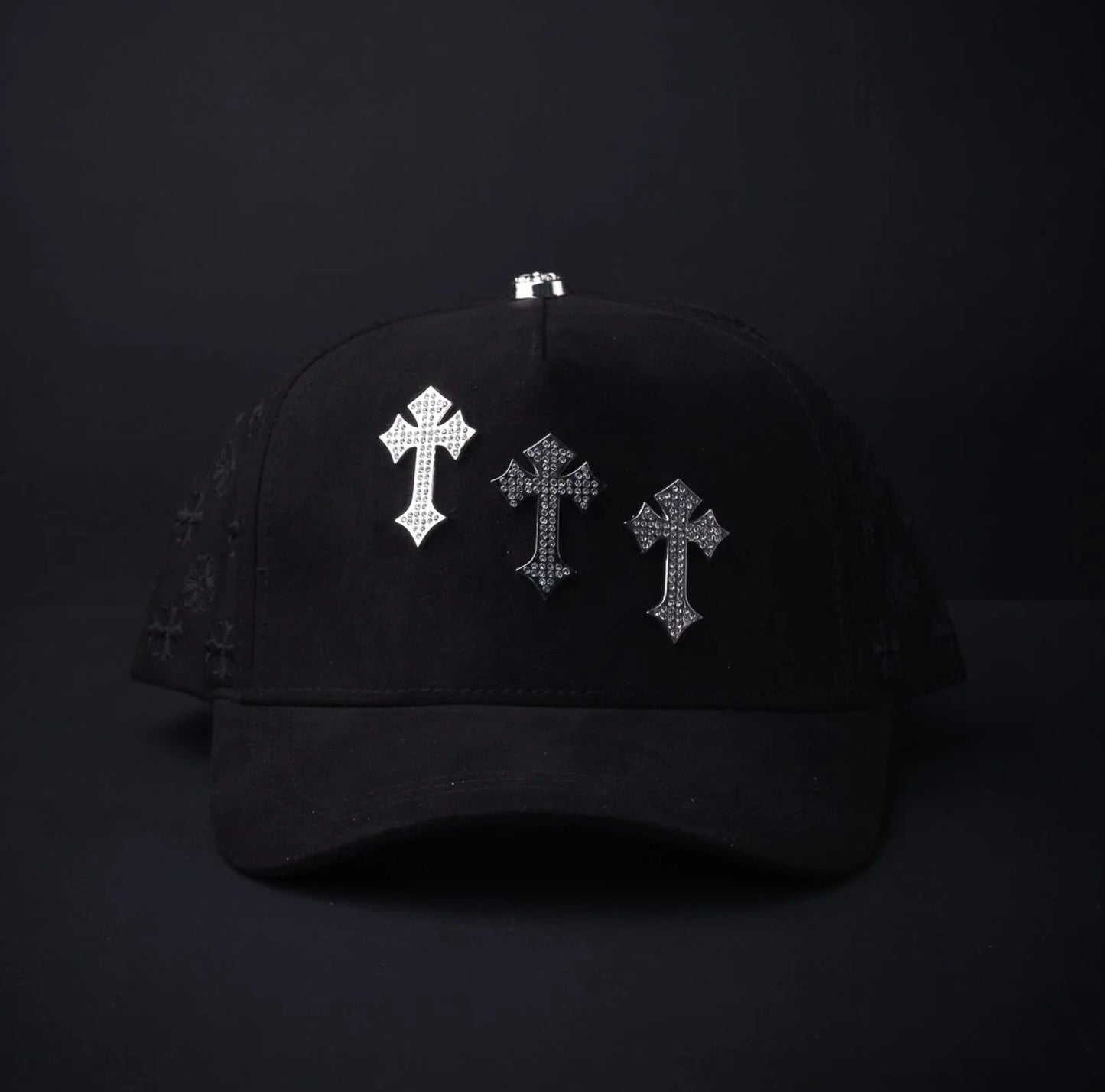 3-CROSSES BASEBALL CAP