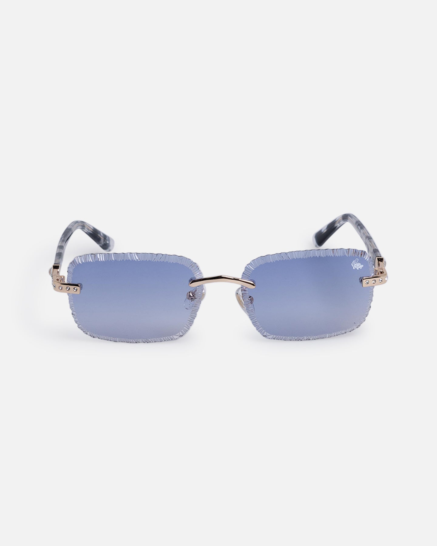 Belvoir & Co Hustler Sunglasses White/Blue