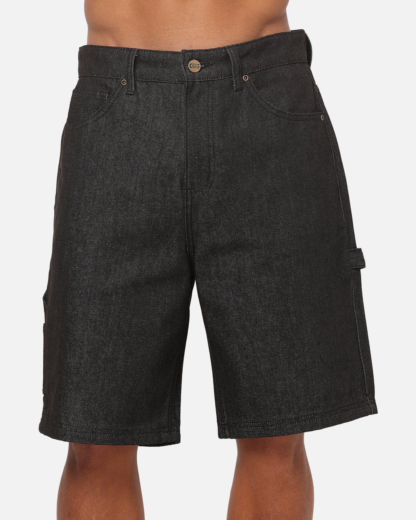 Carre Carpenter Jorts Raw Black