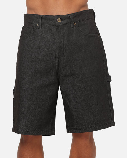 Carre Carpenter Jorts Raw Black