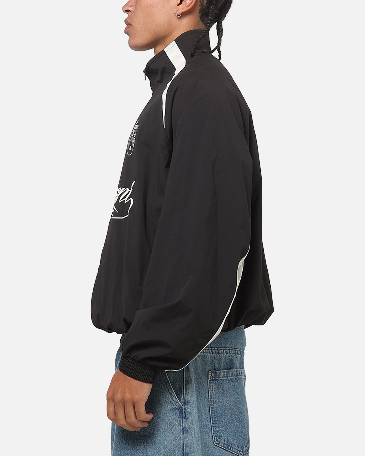 Represent Woven Track Star Jacket Jet Black