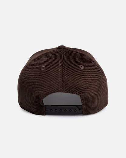 New Era Atlanta Braves 'Walnut Cord' 9FORTY A-Frame Snapback Walnut