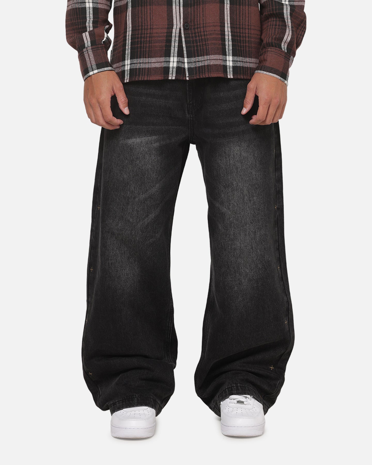 Saint Morta Amplus Pyre Jeans Black Shadow