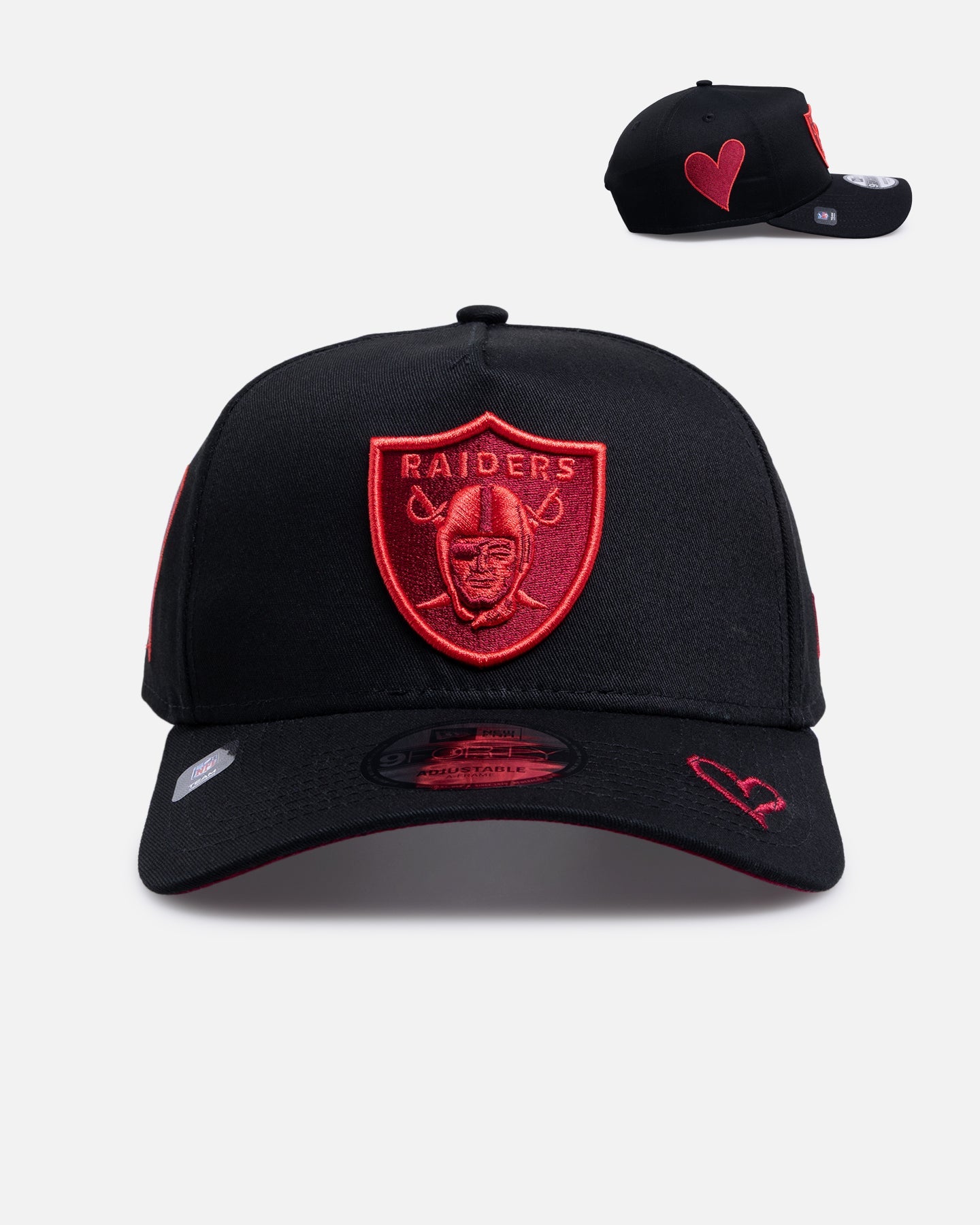 New Era Las Vegas Raiders 'Certified Lover Boy' 9FORTY A-Frame Snapback Black/Cardinal