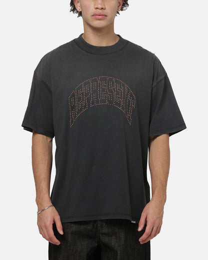 Represent Embellished Represent T-Shirt Stained Black
