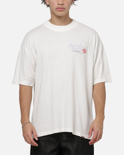 Represent Love And Kisses T-Shirt Flat White