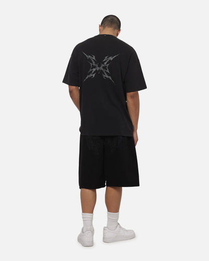 Saint Morta La Familia T-Shirt Washed Black