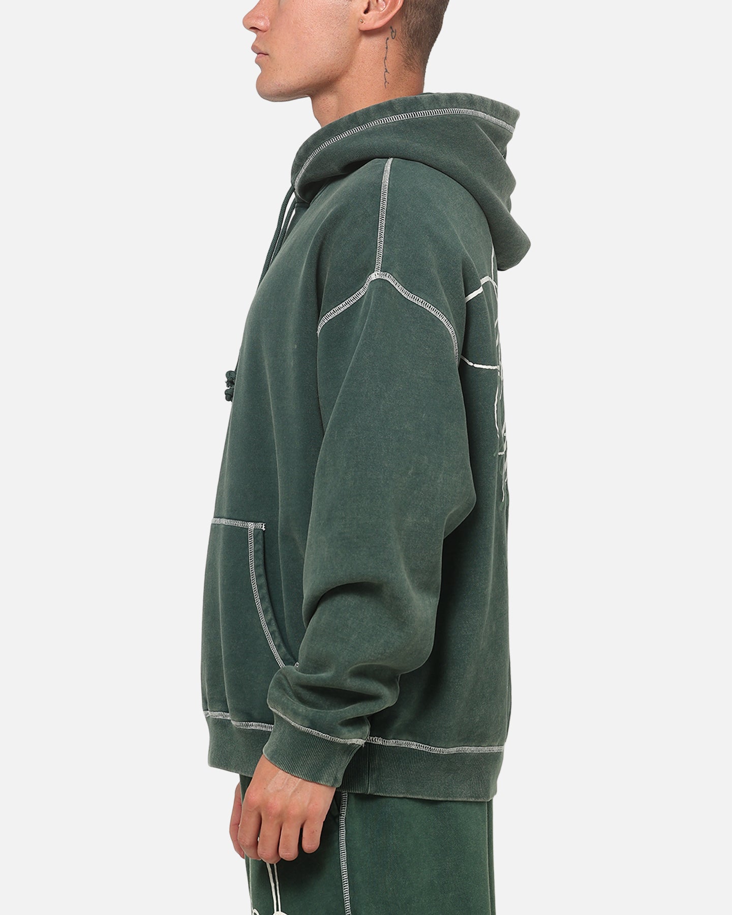 Mitchell & Ness Boston Celtics Star Script Hoodie Pine Green