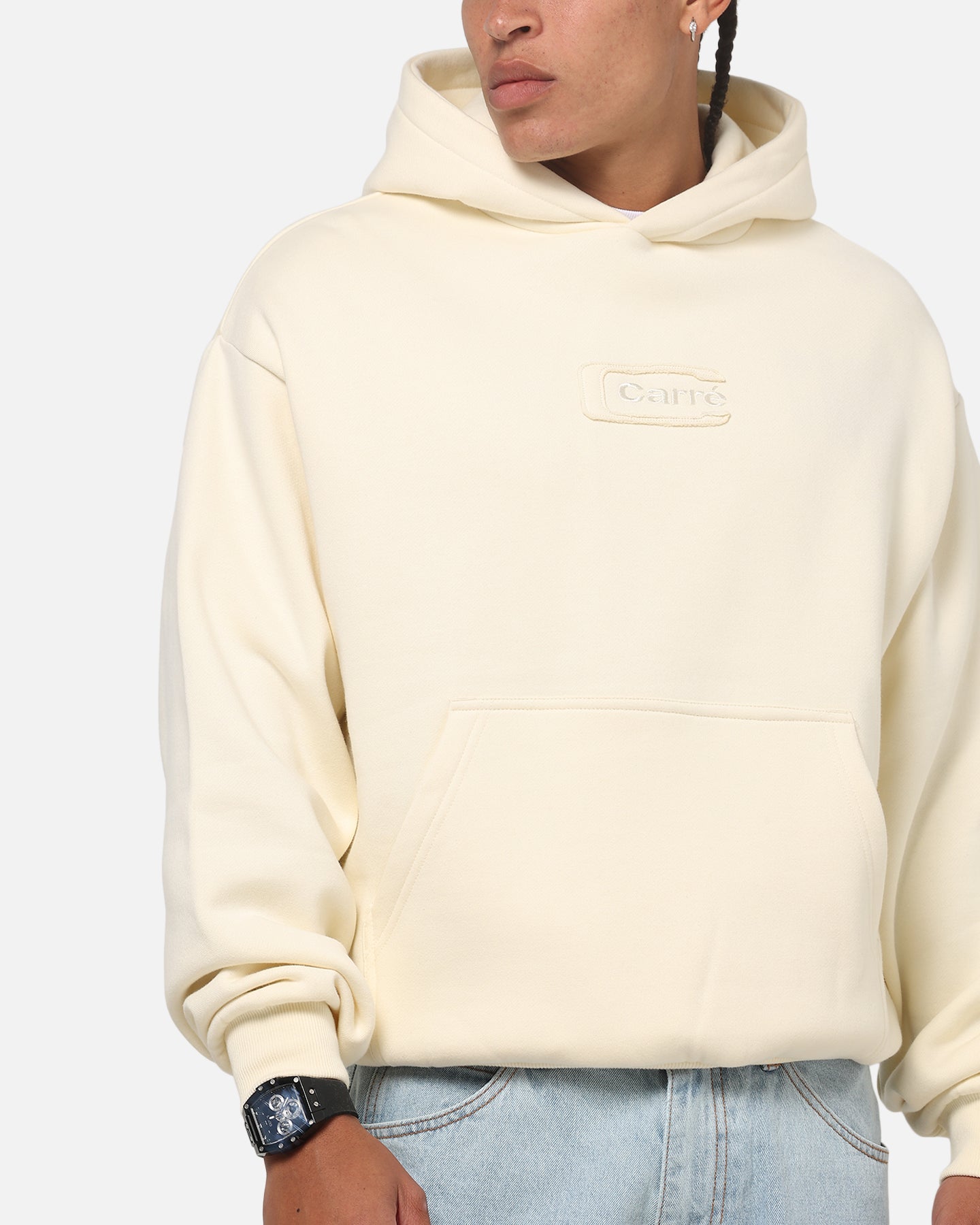 Carre Archive Hoodie Ecru