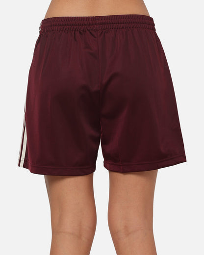 Adidas Women's Firebird Shorts Maroon/Cream