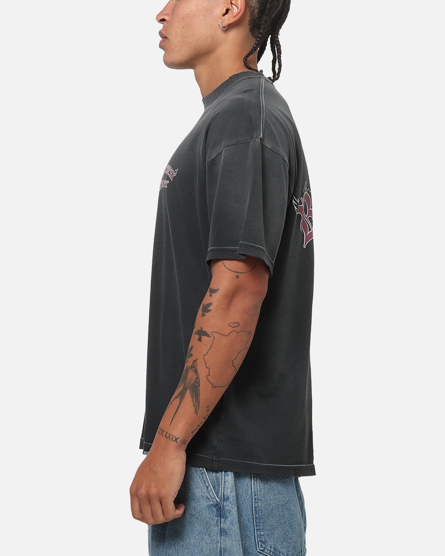 Represent Duality T-Shirt Washed Black