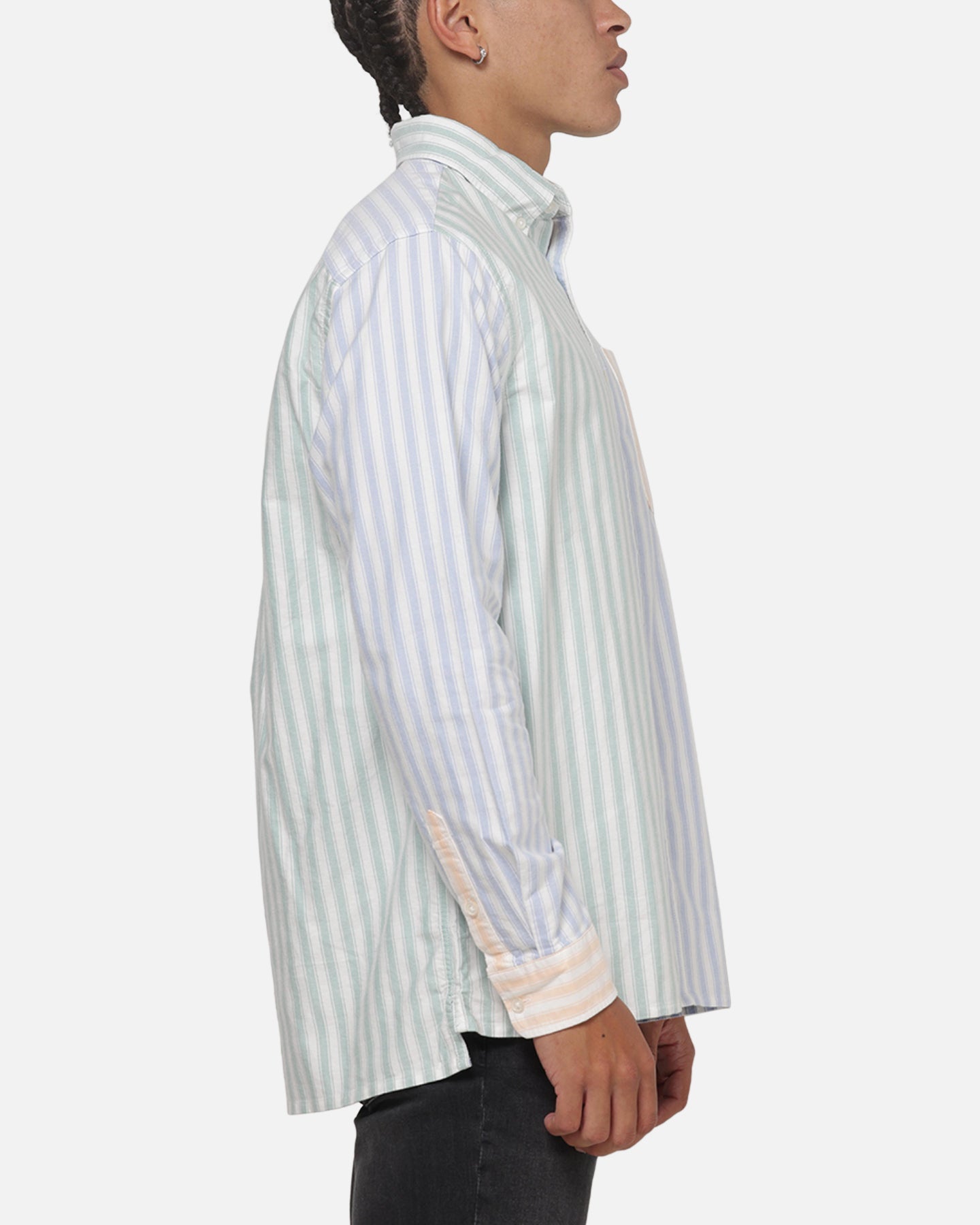 Tommy Jeans Relaxed Oxford Fun Shirt Light Blue/Multicolour