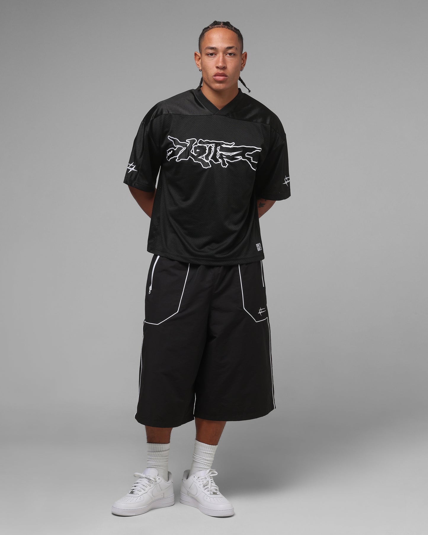 Loiter Pinline Board Shorts Black