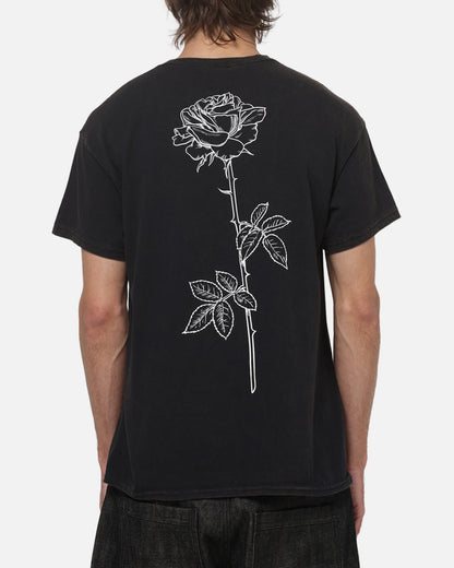 XXIII Rose T-Shirt Black/White