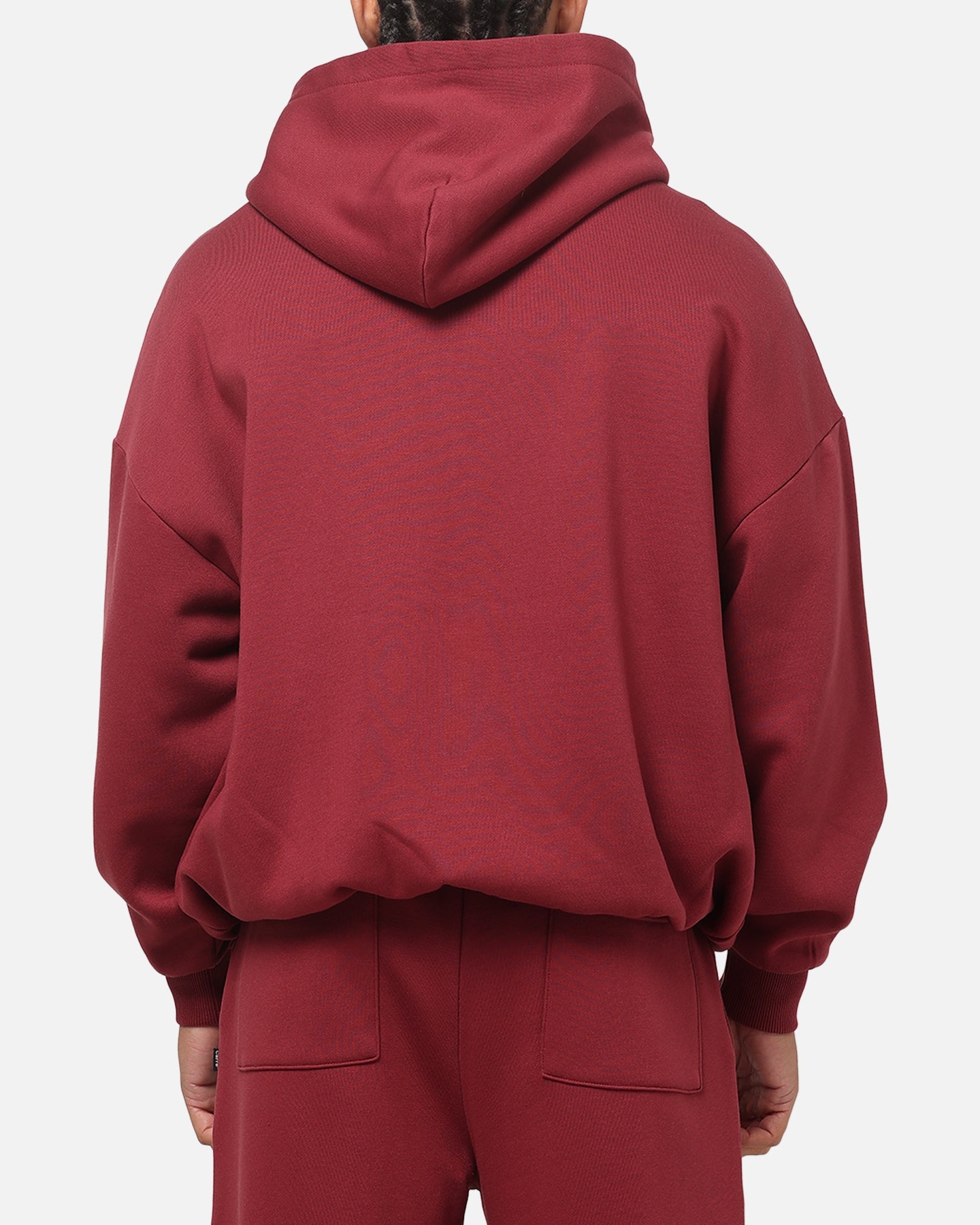 Carre Rivet Hoodie Burgundy