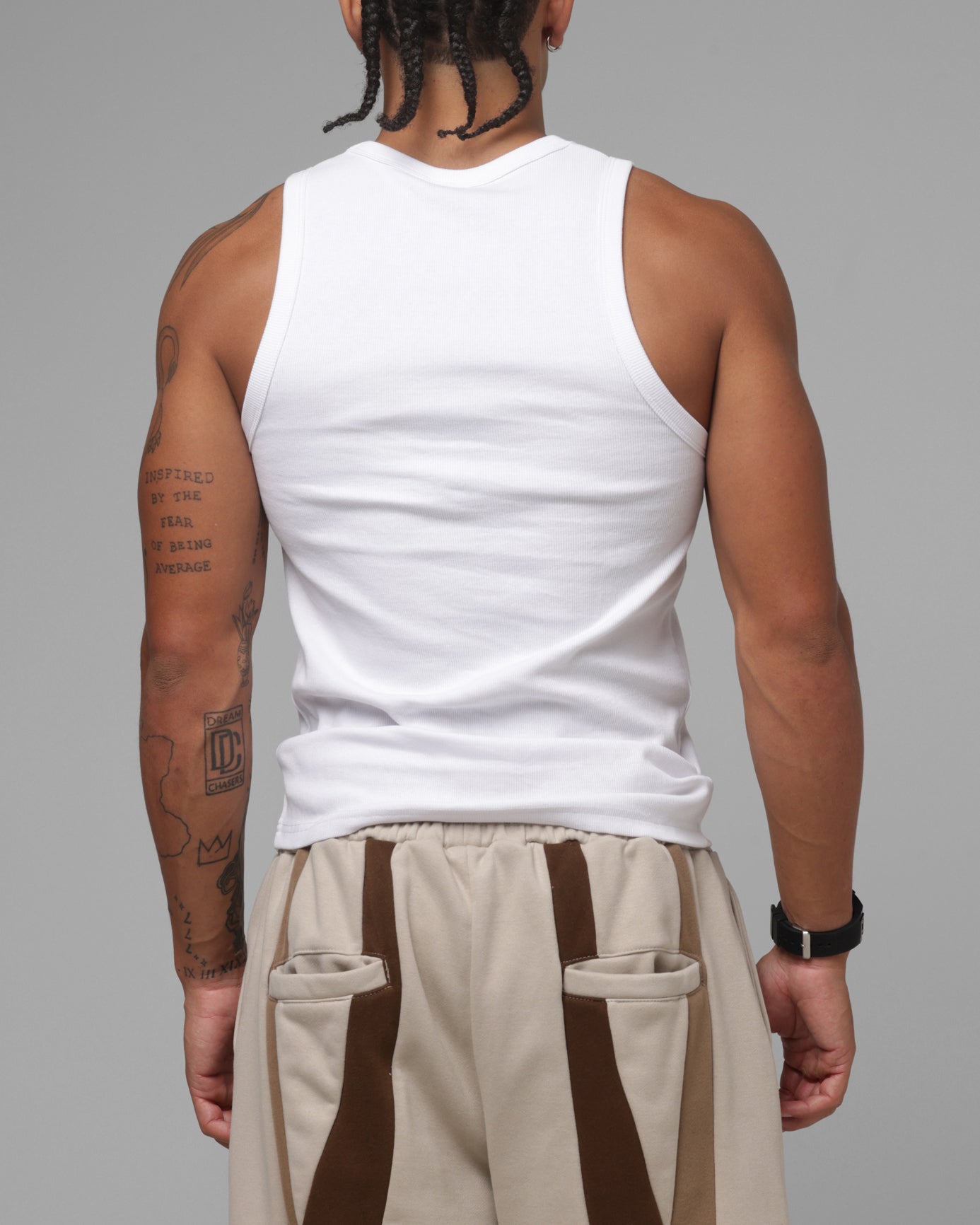 Loiter Hybrid Tank Off White