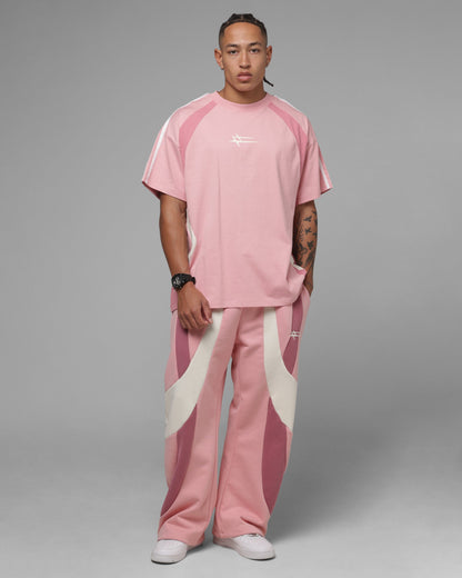 Loiter Hybrid Tek T-Shirt Pink