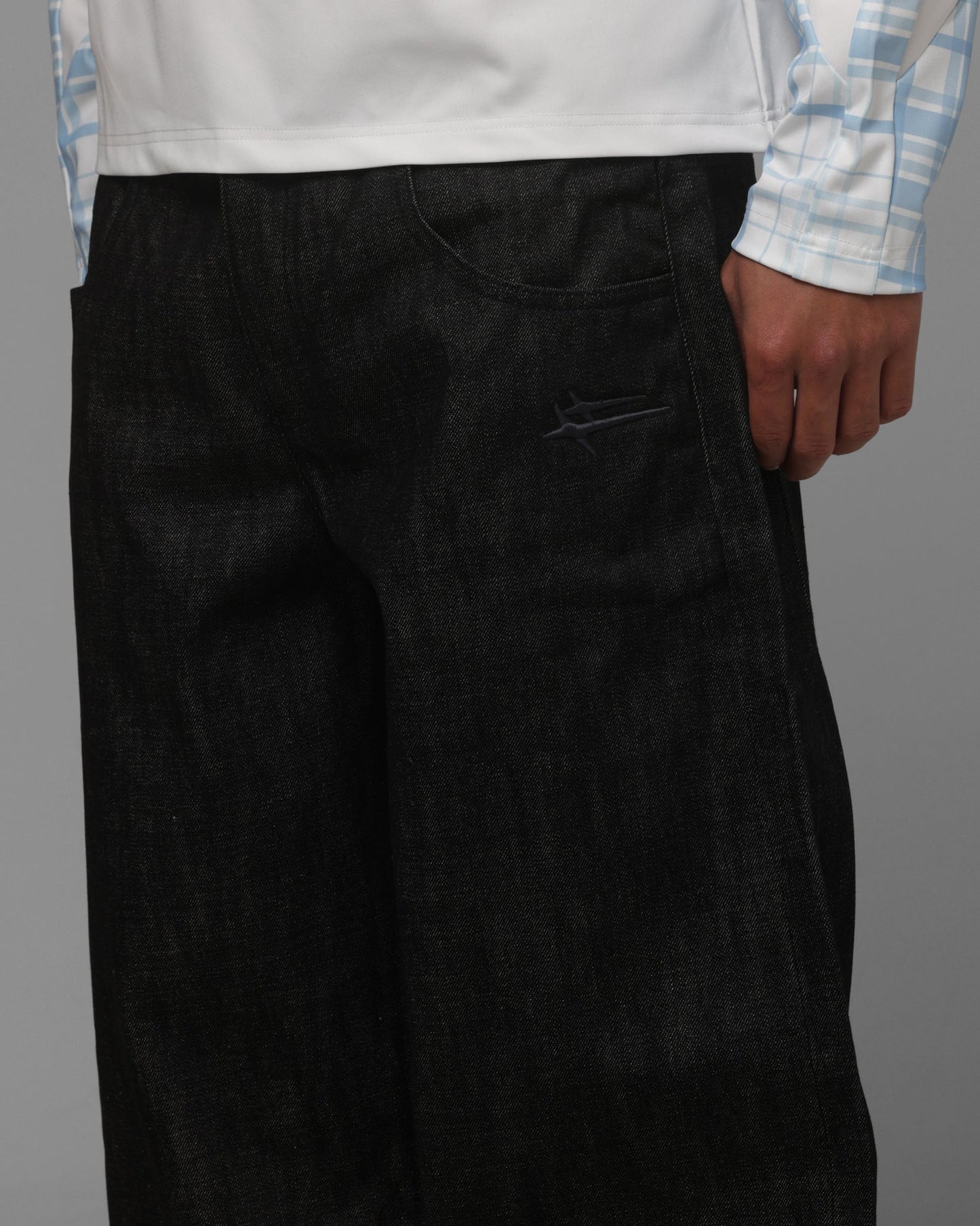 Loiter Star Born Selvedge Denim Jeans Black