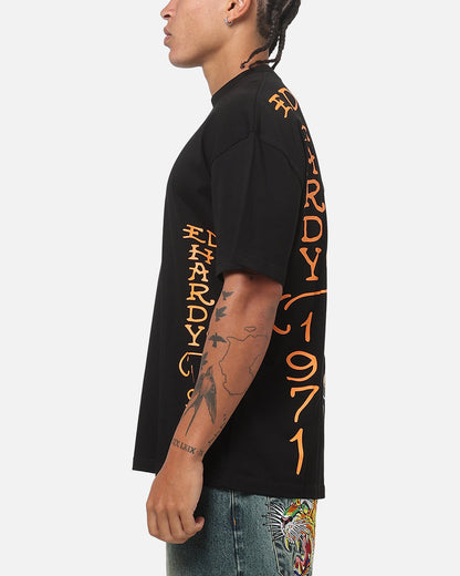 Ed Hardy Panther T-Shirt Black