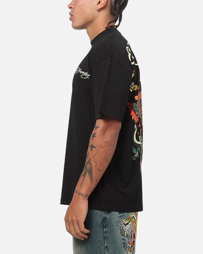 Ed Hardy Phoenix T-Shirt Black