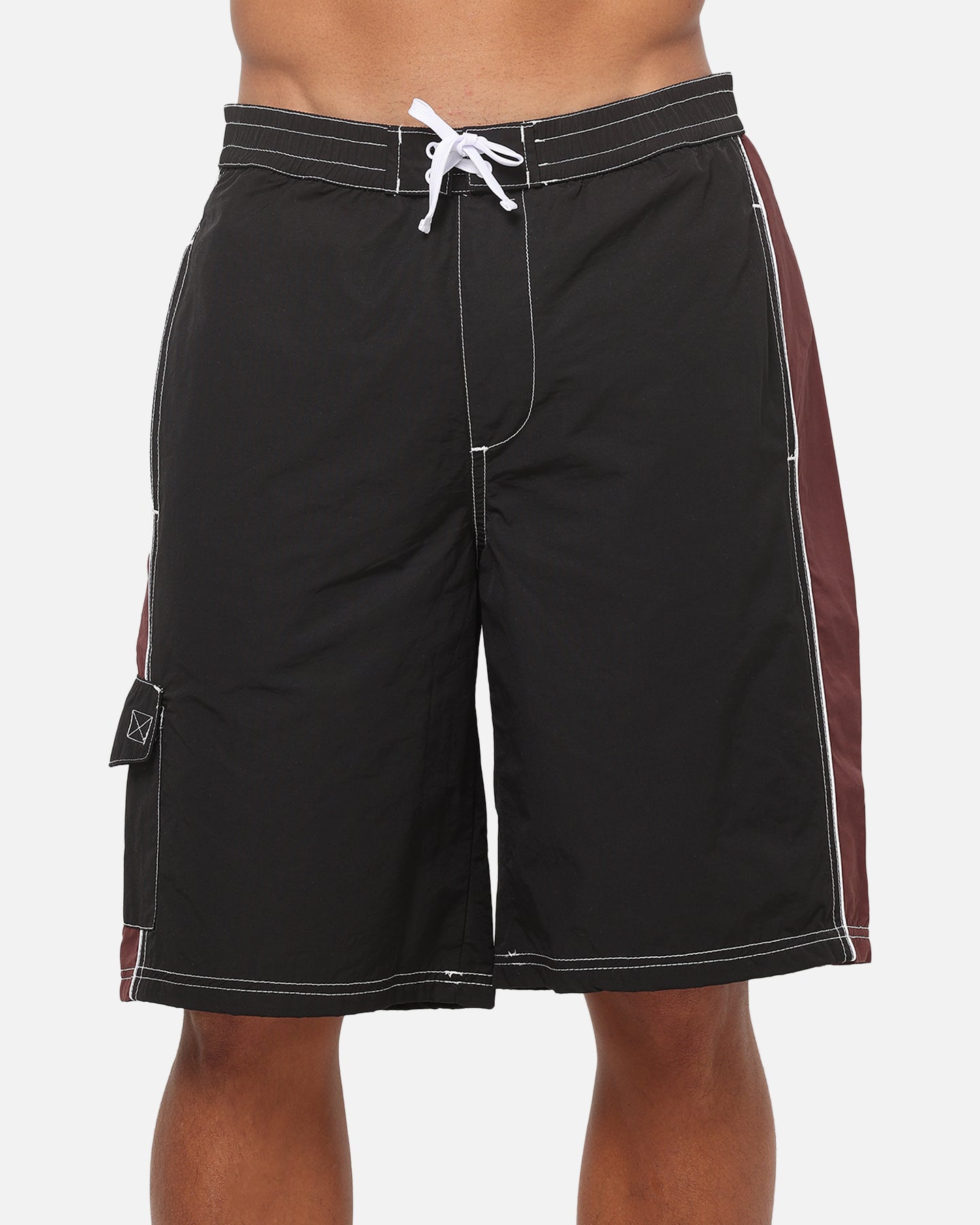 Ed Hardy Fury Shorts Plum/Black