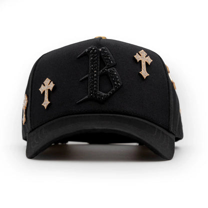 3-CROSSES BASEBALL CAP