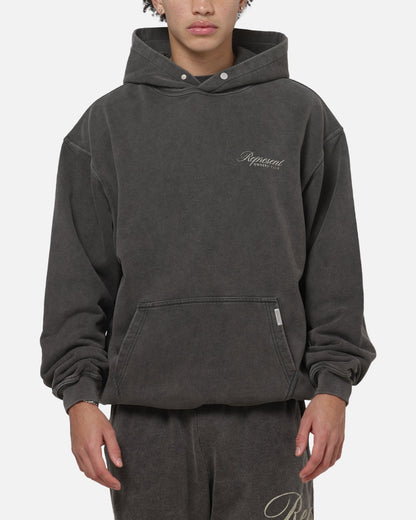 Represent Owners Club Script Hoodie Vintage Grey