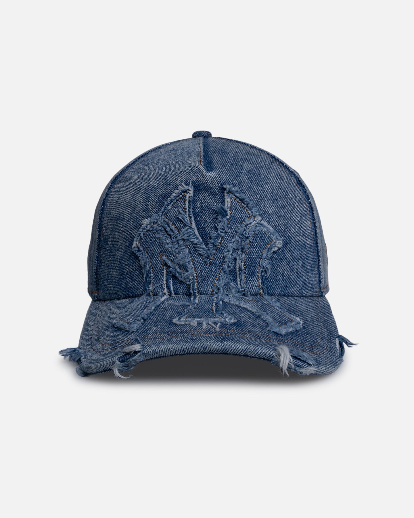 New Era New York Yankees 'Denim Over' 9FORTY A-Frame Strapback Denim