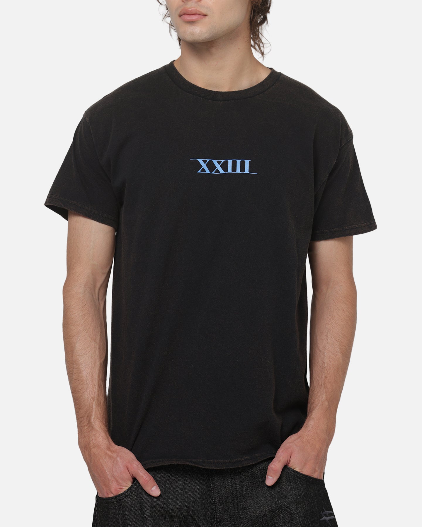 XXIII Rose T-Shirt Black/Blue