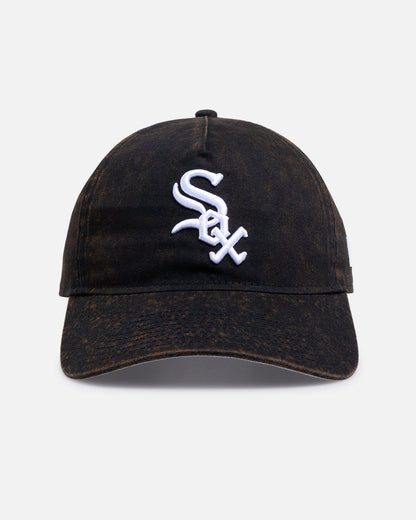 New Era Chicago White Sox 'Washed' 9FORTY A-Frame Snapback Black