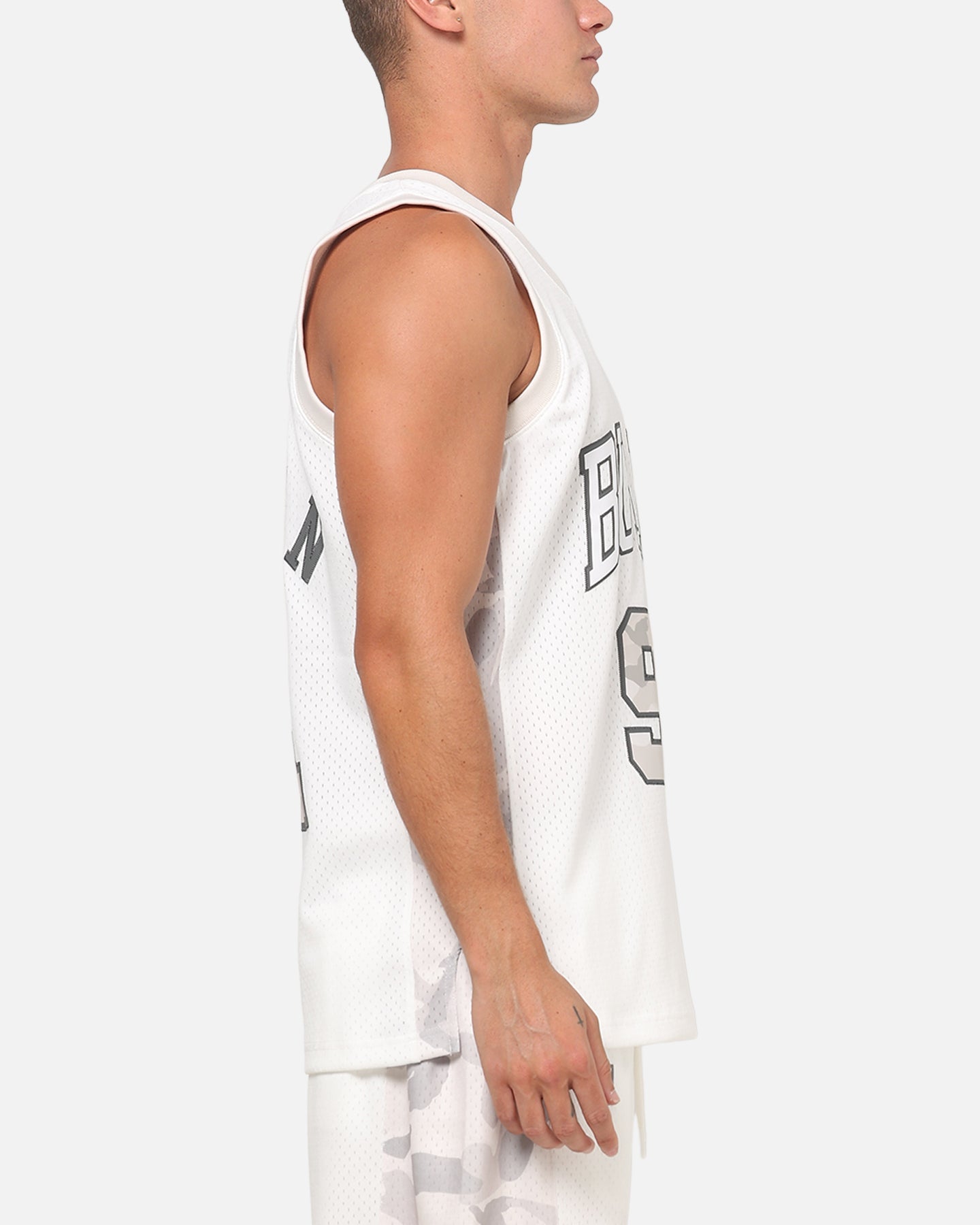 Mitchell & Ness Chicago Bulls Dennis Rodman #91 Snow Camo Energy Swingman Jersey Vintage White