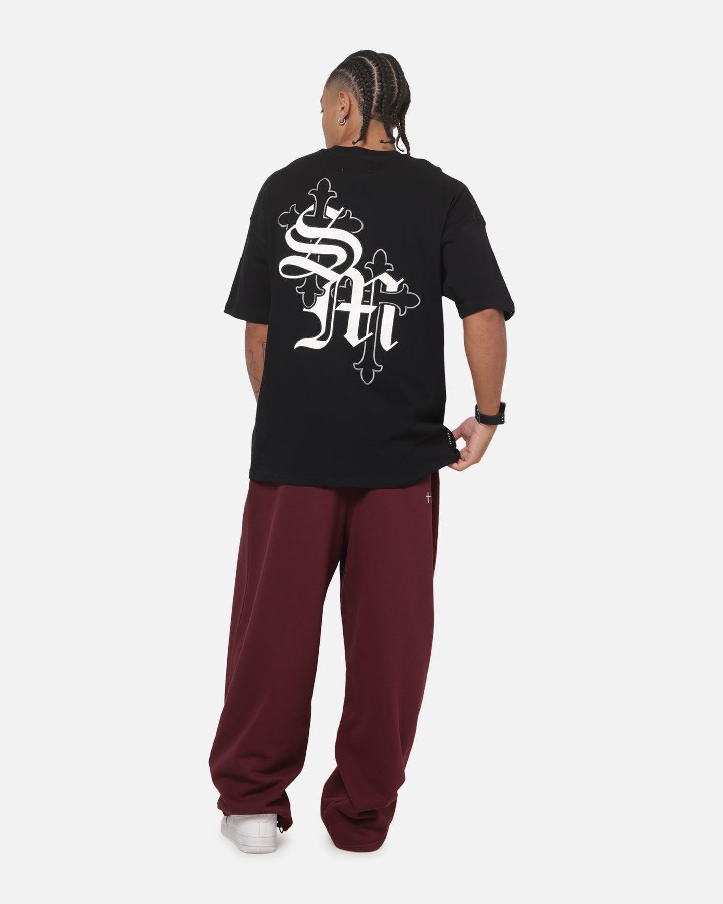 Saint Morta Alter Boxy T-Shirt Black