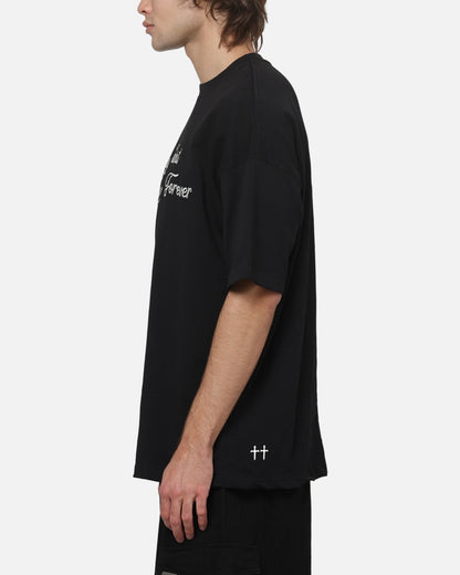 Saint Morta Lover Boxy T-Shirt Black