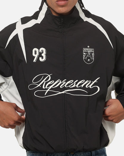 Represent Woven Track Star Jacket Jet Black