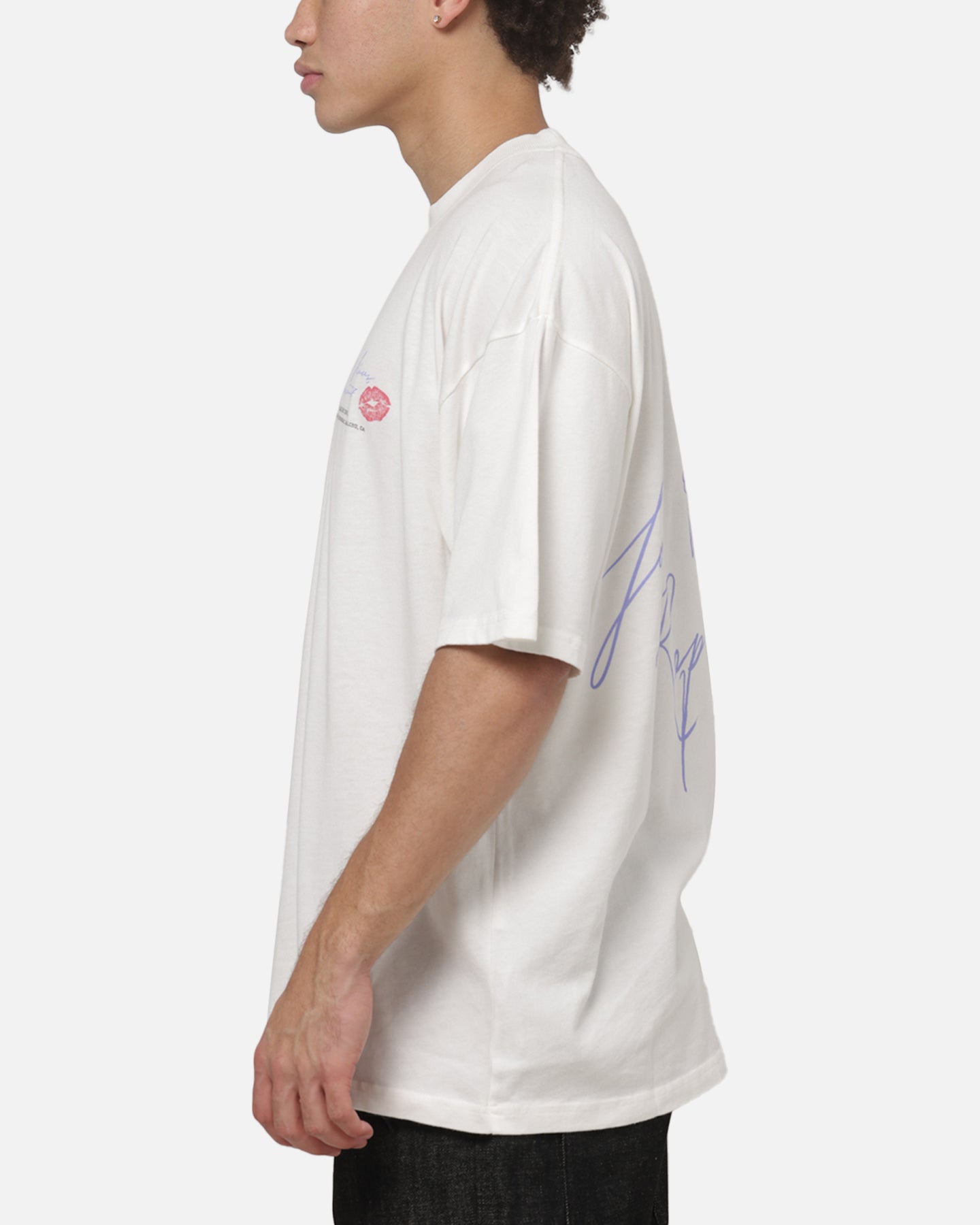 Represent Love And Kisses T-Shirt Flat White
