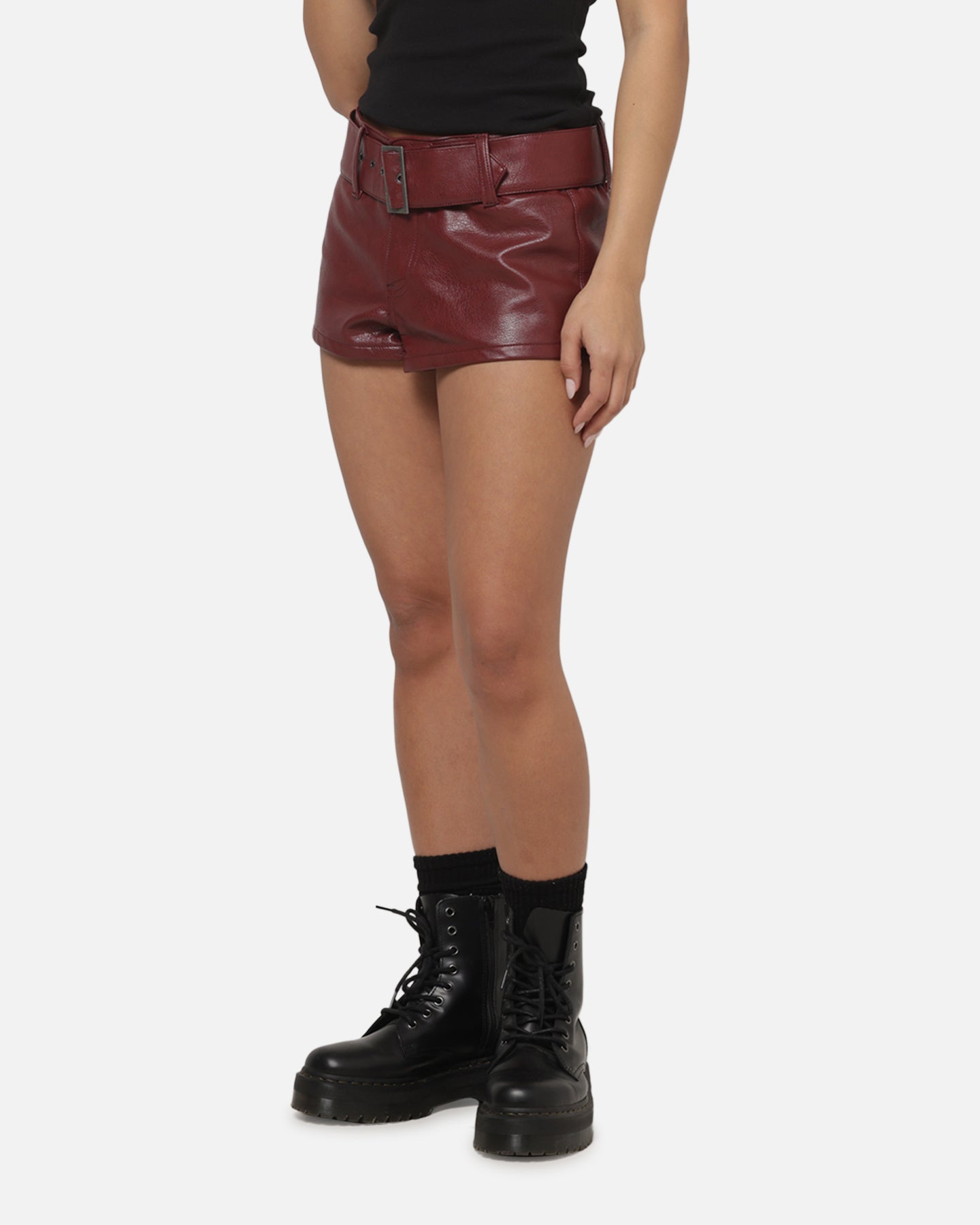 Ed Hardy Women's Desert Mini Shorts Red